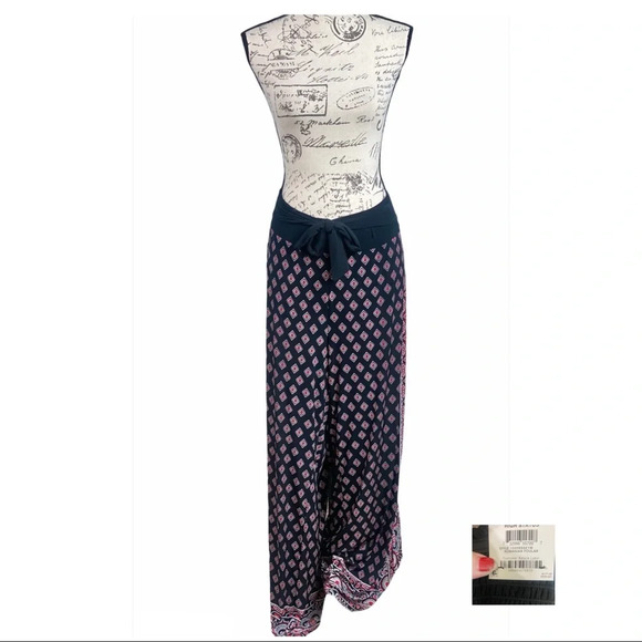 INC NWT Multicolor Printed Wide Leg Pants - Picture 2 of 16